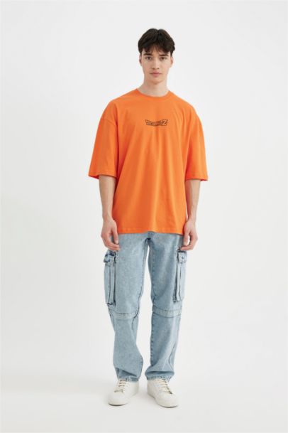 Dragon Ball Loose Fit Crew Neck Short Sleeve T-Shirt