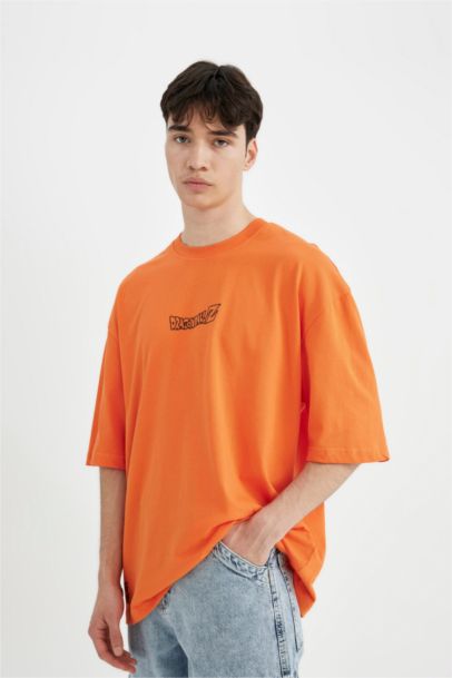 Dragon Ball Loose Fit Crew Neck Short Sleeve T-Shirt