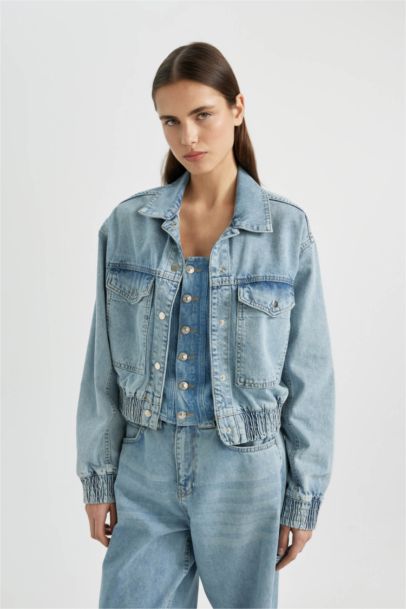 Jacket Bomber en jean