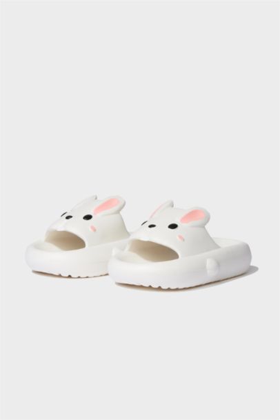 Girl High Sole Single Band Eva Slippers
