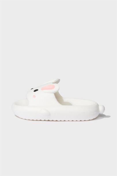 Girl High Sole Single Band Eva Slippers