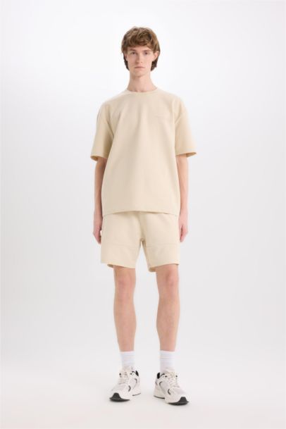 Slim Fit Super Skinny Hem Shorts