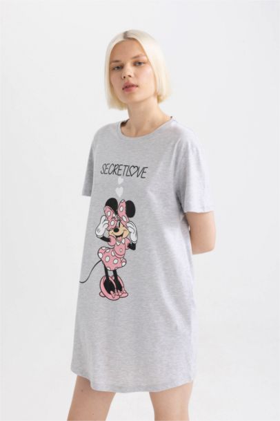 Chemise de nuit à manches courtes  Disney Mickey & Minnie