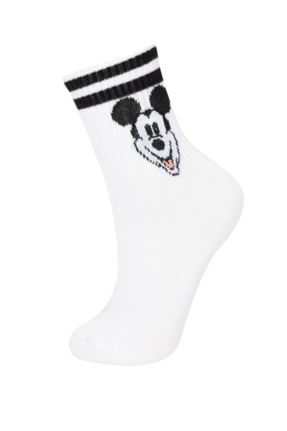 Woman Mickey & Minnie Licensed 2 piece Short Socks