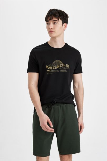 Regular Fit Regular Hem Shorts