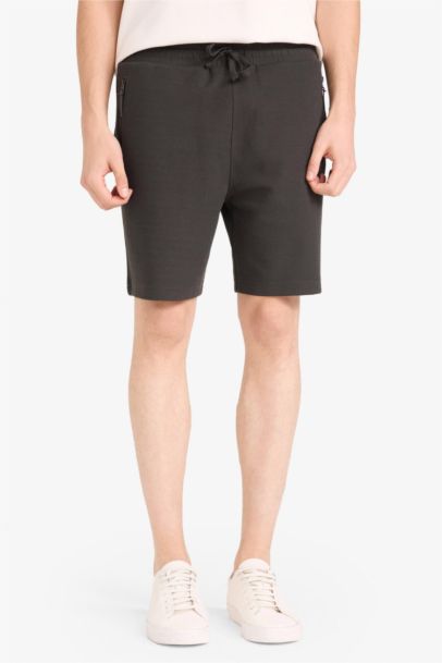 Regular Fit Straight Leg Shorts