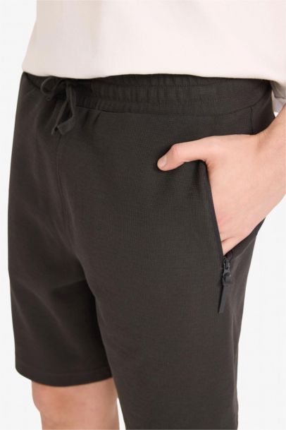 Regular Fit Straight Leg Shorts