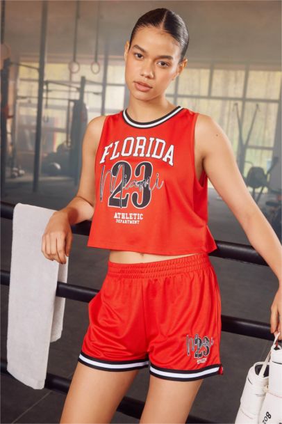 كروب توب بياخة مستديرة بدون ردن من DeFactoFit