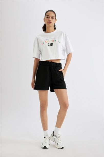 Oversize Fit Sports Shorts