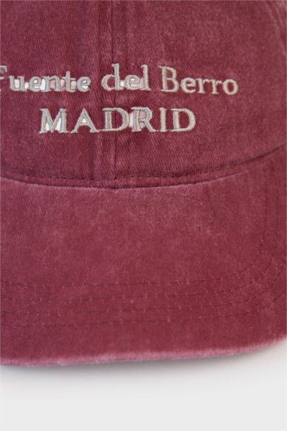 Man Cotton Embroidered Hat