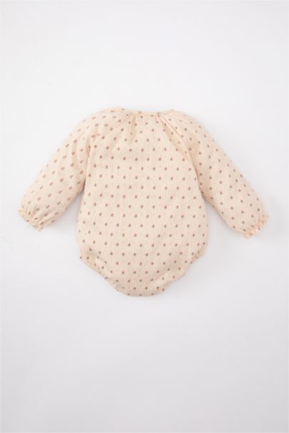 Baby Girl Long Sleeve Long Sleeve Snap Body