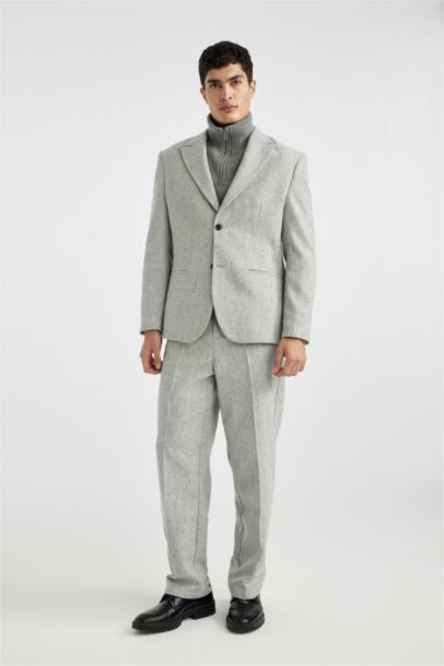 Klasik Pantolon Wide Leg Basic Düz Geniş Bol Paça