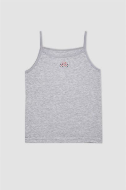 أندر شيرت بناتي قصة عادية - قطعتين