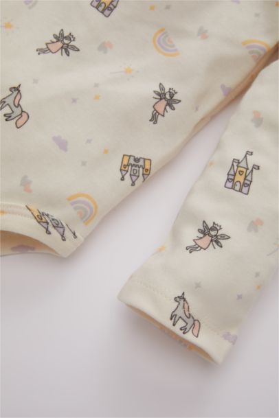 سالوبيت بيبي بناتي حديثي الولادة بطبعة يونيكورن