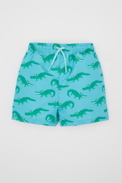 Short de ban à Motifs D'Animaux pour Bébé Garçon