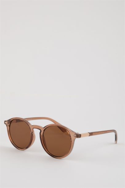 نظارة شمسية نسائية مستديرة