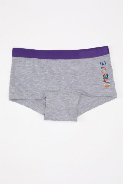 بوكسر بناتي مطبوع - قطعتين