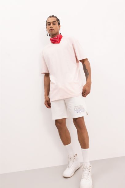 Boxy Fit Crew Neck T-Shirt