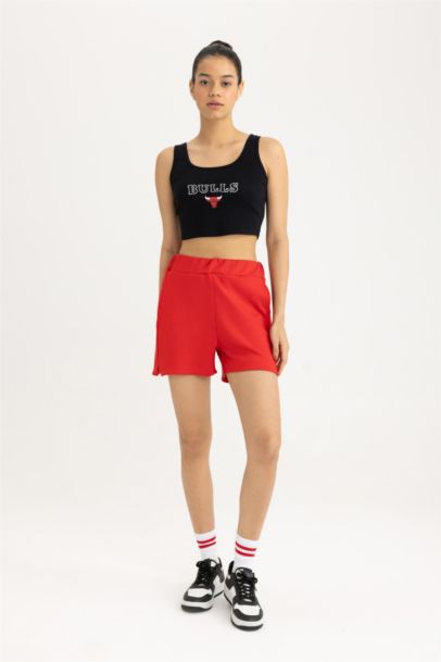 DeFactoFit NBA Chicago Bulls Crop Top