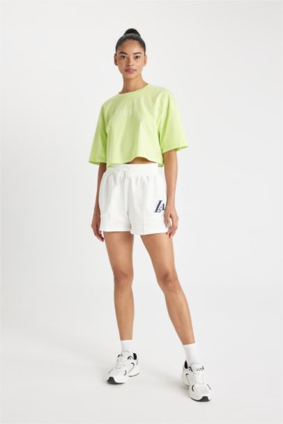 شورت قصير من لوس أنجلوس ليكرز DeFactoFit