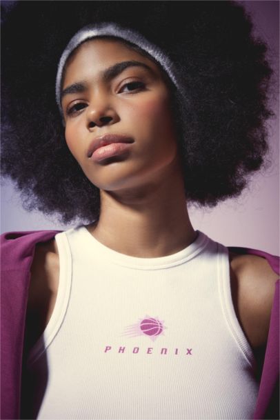 DeFactoFit NBA Phoenix Suns Crop Top