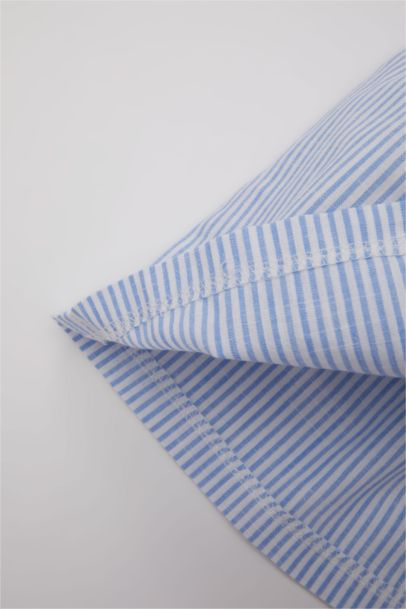 Regular Fit Printed Sleeveless Woven Dress