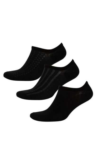 جوارب سنيكيرز بامبو نسائي - 3 قطع