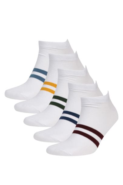Chaussettes Courtes en Coton pour Homme - 5 Paires