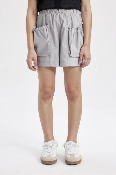 Girl Cotton Pocket Shorts
