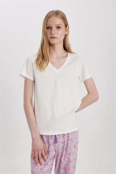 Fall in Love Regular Fit Short Sleeve 2 Piece Set