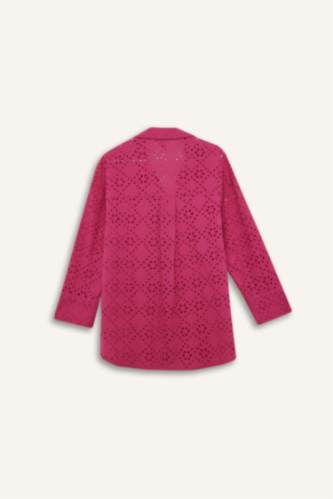 Хлопковая пляжная одежда Fall in Love прямого кроя