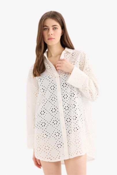 لبس بحر قطن قصة عادية من Fall in Love