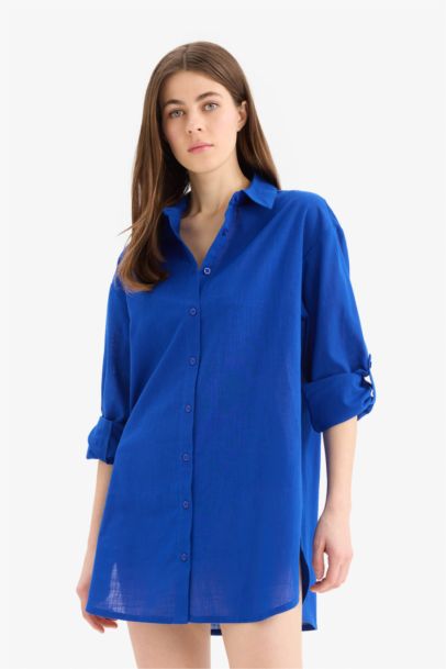 Fall in Love Regular Fit Cotton Beach Wear