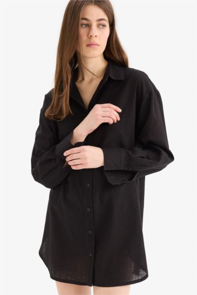 Robe de plage en coton à coupe régulière de Fall in Love