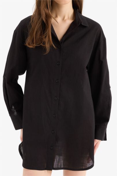 Robe de plage en coton à coupe régulière de Fall in Love