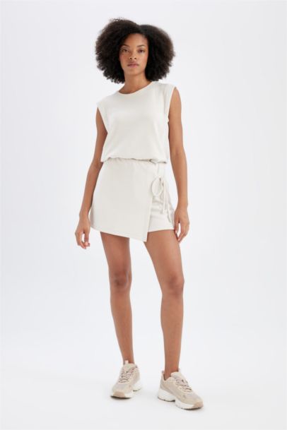 شورت قصير بيج قصة عادية من DeFactoFit