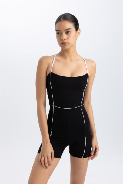 DeFactoFit Thin Strap Jumpsuit