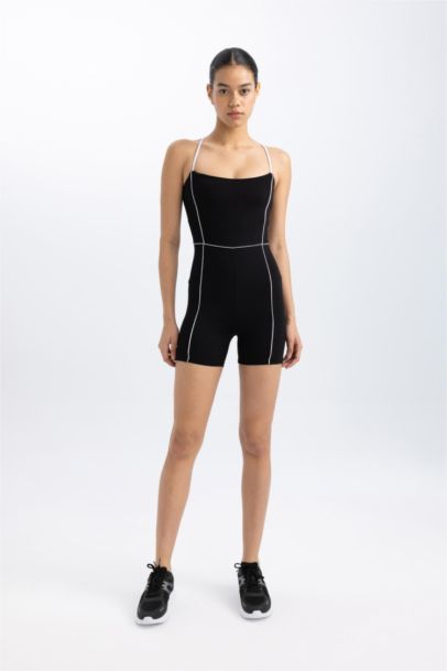 DeFactoFit Thin Strap Jumpsuit