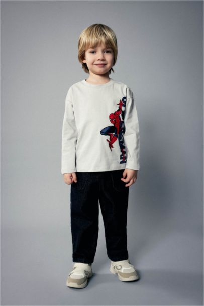 Boy Baby Marvel Comics Cotton Long Sleeve T-Shirt