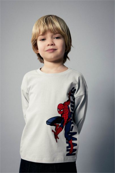 Boy Baby Marvel Comics Cotton Long Sleeve T-Shirt