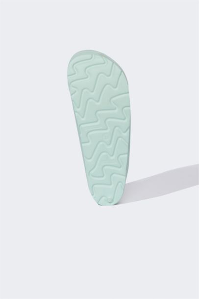 Woman High Base Double Band Eva Slippers