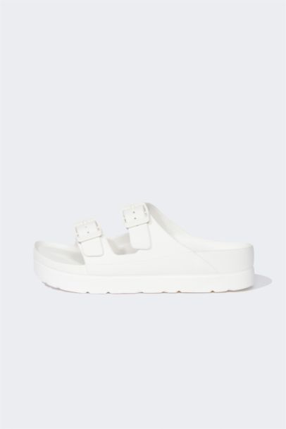 Woman High Base Double Band Eva Slippers