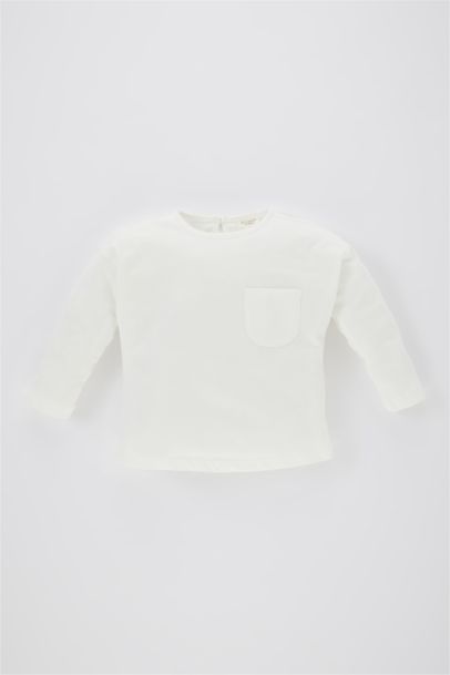 Baby Girl Regular Fit Crew Neck T-Shirt