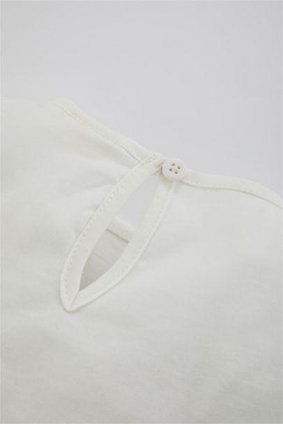 Baby Girl Regular Fit Crew Neck T-Shirt