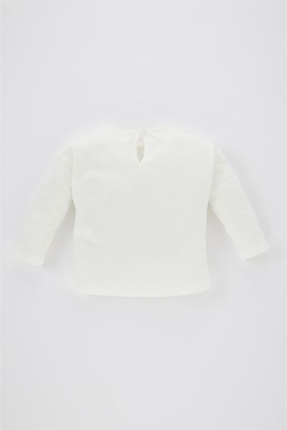 Baby Girl Regular Fit Crew Neck T-Shirt