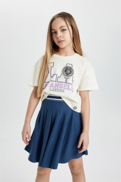 تيشيرت نص كم من لوس أنجلوس ليكرز