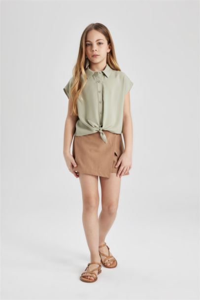 قميص كروب بناتي نص كم