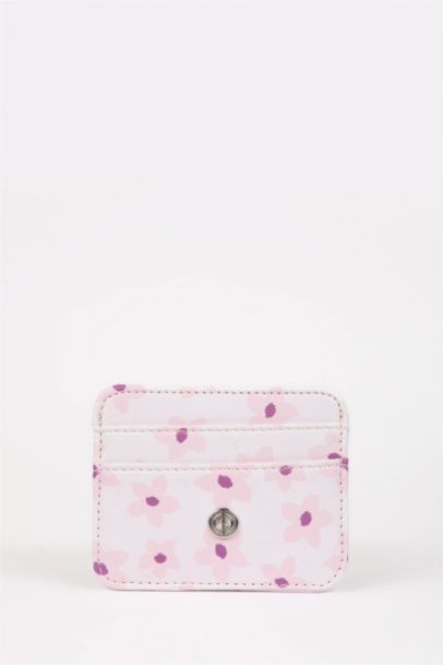 Woman Printed Faux Leather Wallets