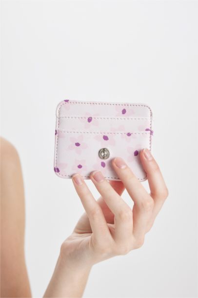 Woman Printed Faux Leather Wallets