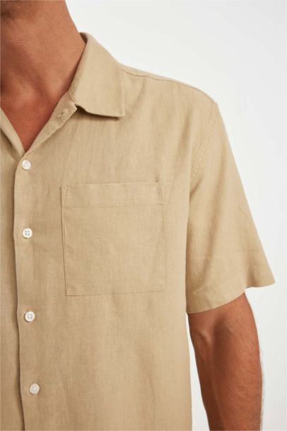 قميص بولو نص ردن قصة مريحة